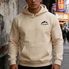 💥2025 New Arrivals!Letter Print Hooded Sweatshirt for Men, Loose Fit, Casual and Stylish.