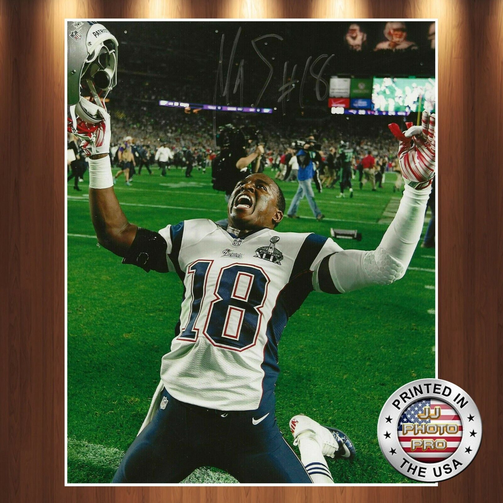 Matthew Slater Autographed Signed 8x10 Photo Poster painting (Patriots) REPRINT