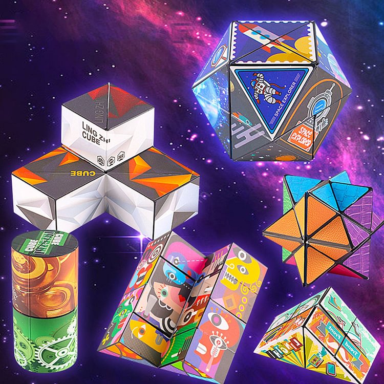 Luckstylish™ Creative 3D Changeable Magic Cube