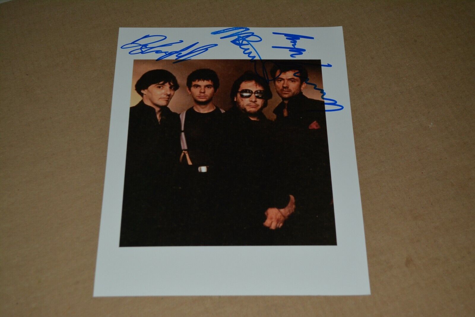 THE STRANGLERS signed autograph In Person 8x10 (20x25 cm) CORNWELL, BURNELL