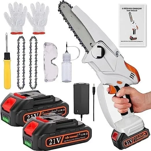 🔥[Last Day Clearance Sale 90% OFF]🔥 Mini Chainsaw Cordless Electric Chainsaw