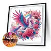 Regenbogenflügel Einhorn - speziell geformtes Diamond Painting - 30*30cm