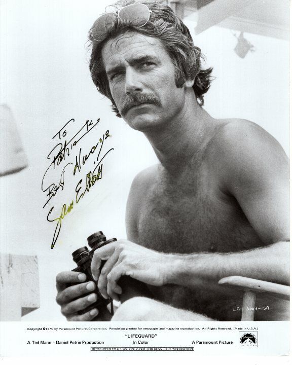 SAM ELLIOTT Autographed Signed LIFEGUARD Original Press Photo Poster paintinggraph - To Patrick