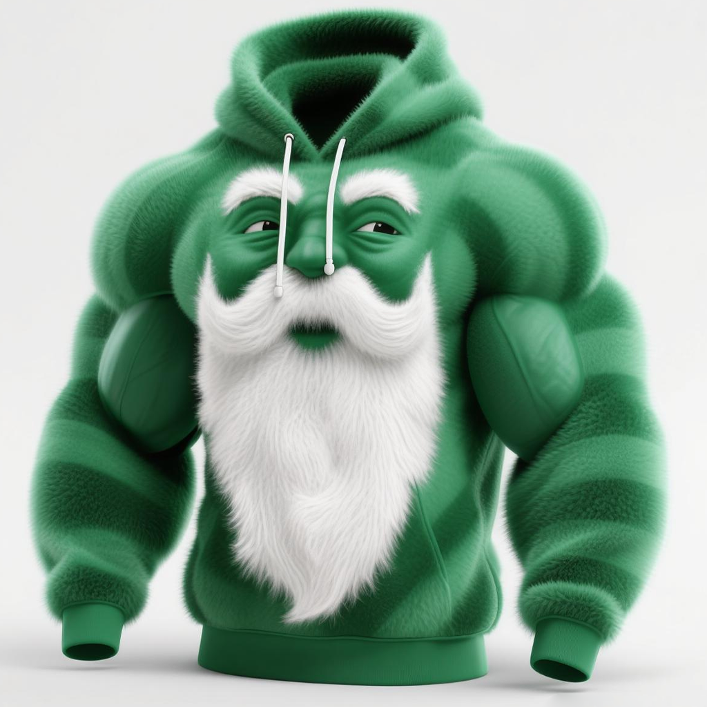3D Print Christmas Hoodie-inspireuse