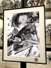 Ink Wash Boa Hancock Decorative Painting - ONE PIECE - Xingkong Studio