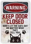 Funny Warning - Vintage Metal Signs(12*16Inch) - Warning