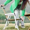 SunnyFeel Aluminum Alloy Kermit Chair, Outdoor Folding Chair, Ultralight Table and Chair, Camping Chair