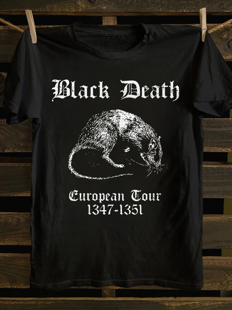 Black Death European Tour T-shirt