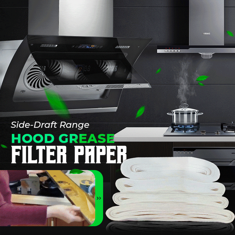 Side-Draft Range Hood Grease Filter Paper