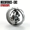 Metal gyroscope fingertip gyroscope decompression toy rotating balance black technology three-axis precision fingertip gyroscope