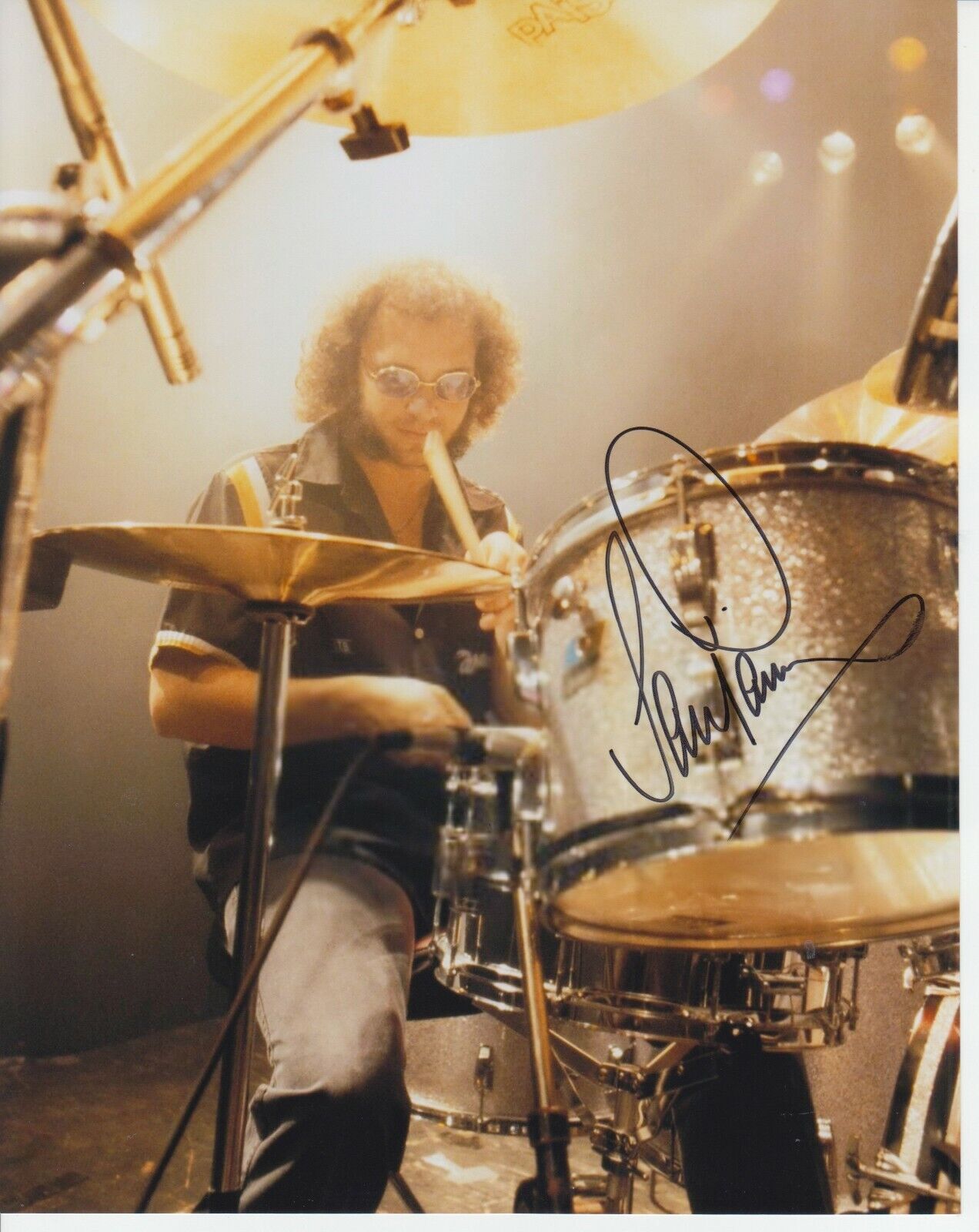 Ian Paice (Deep Purple) 8x10 Signed Photo Poster painting w/ COA Singer #2