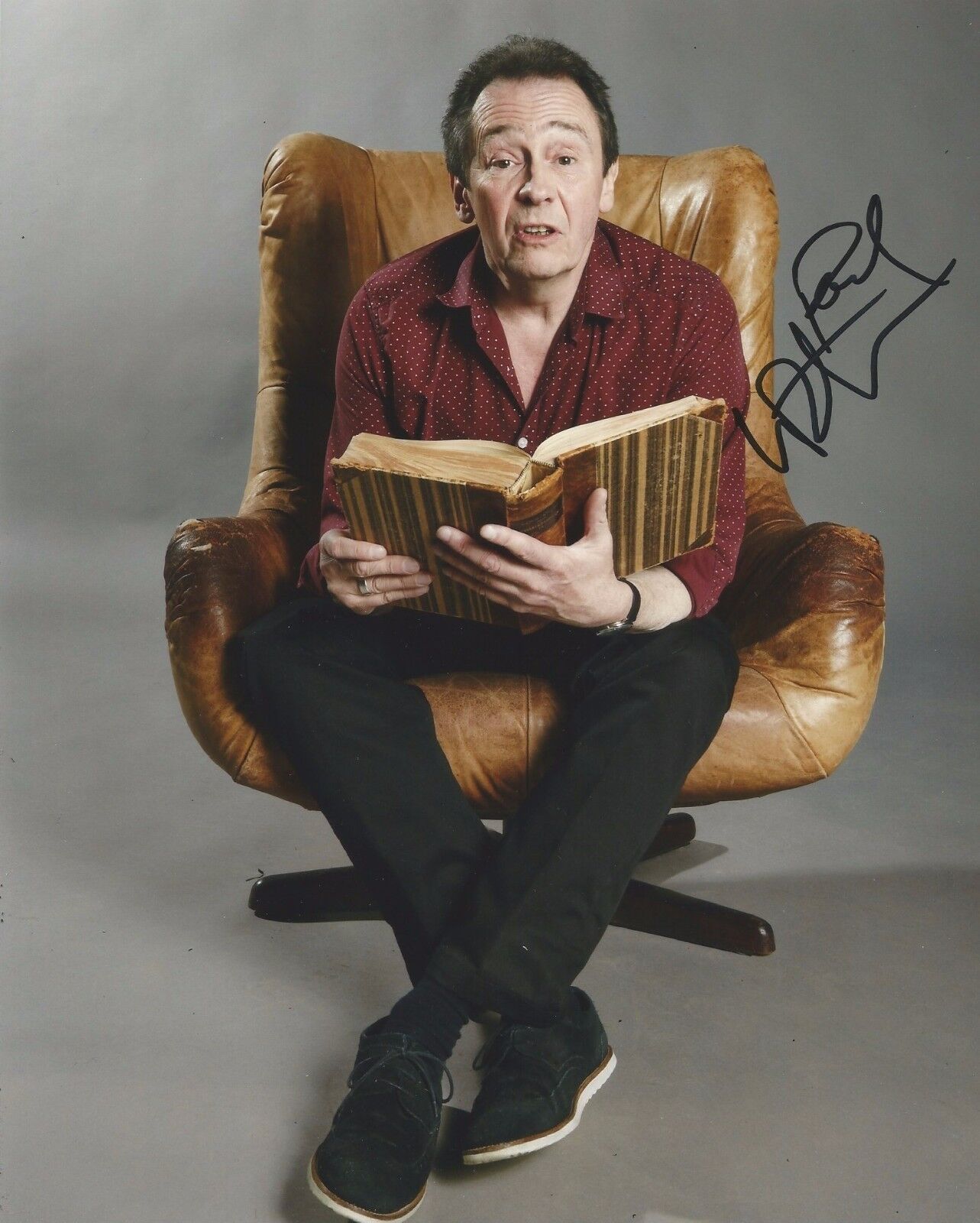 Paul Whitehouse Signed 10x8 Photo Poster painting AFTAL