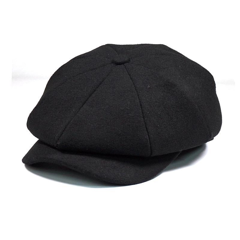 Men’s Casual Solid Color Crimping Beret Hat