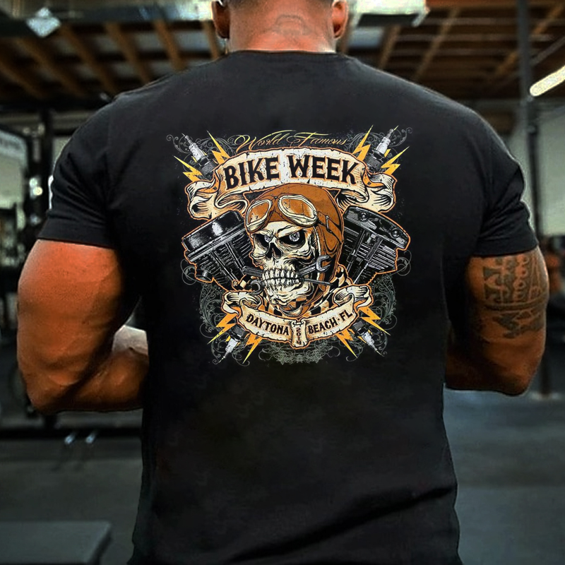 Skull Biker Week T-shirt ctolen