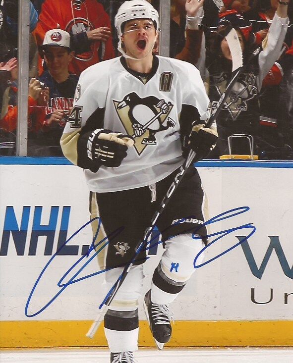 Chris Kunitz signed Pittsburgh Penguins 8x10 Photo Poster painting autographed Pens 2