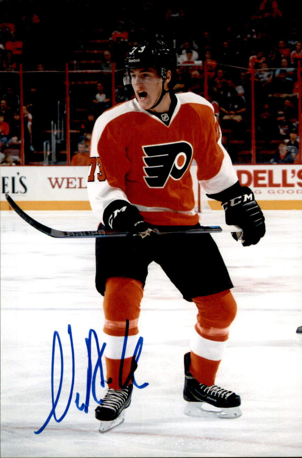 Nicolas Aube-Kubel SIGNED autographed 4x6 Photo Poster painting PHILADELPHIA FLYERS #7