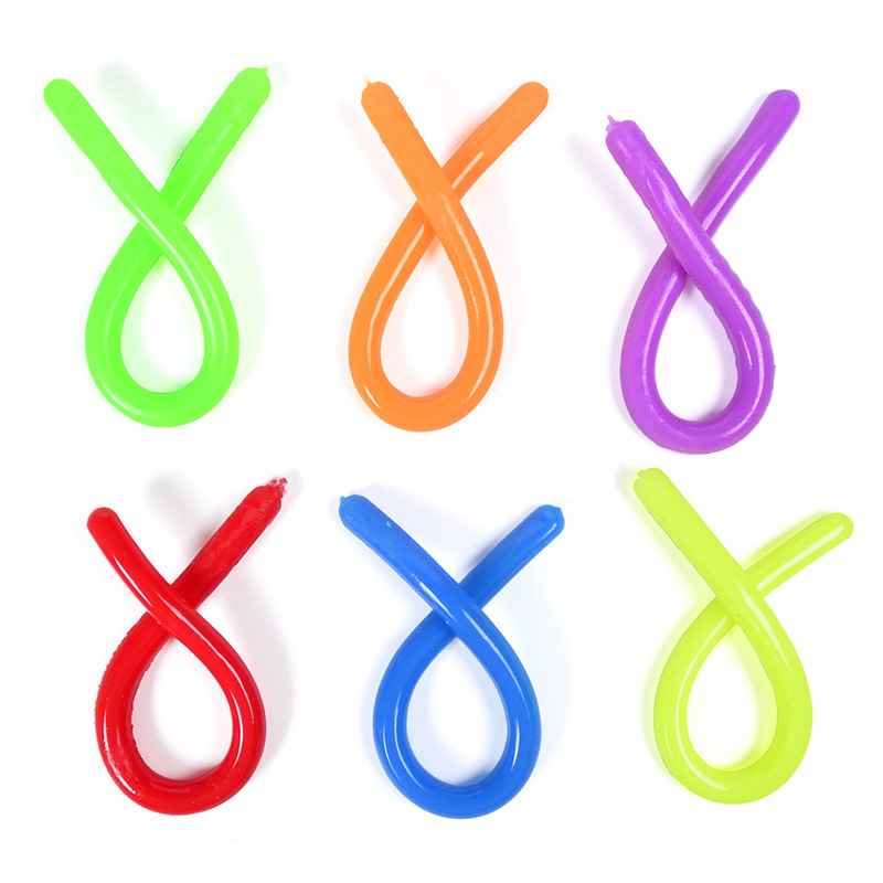 

6x TPR Soft Anti Stress Rope - Pop It Fidget Toy, 501 Original