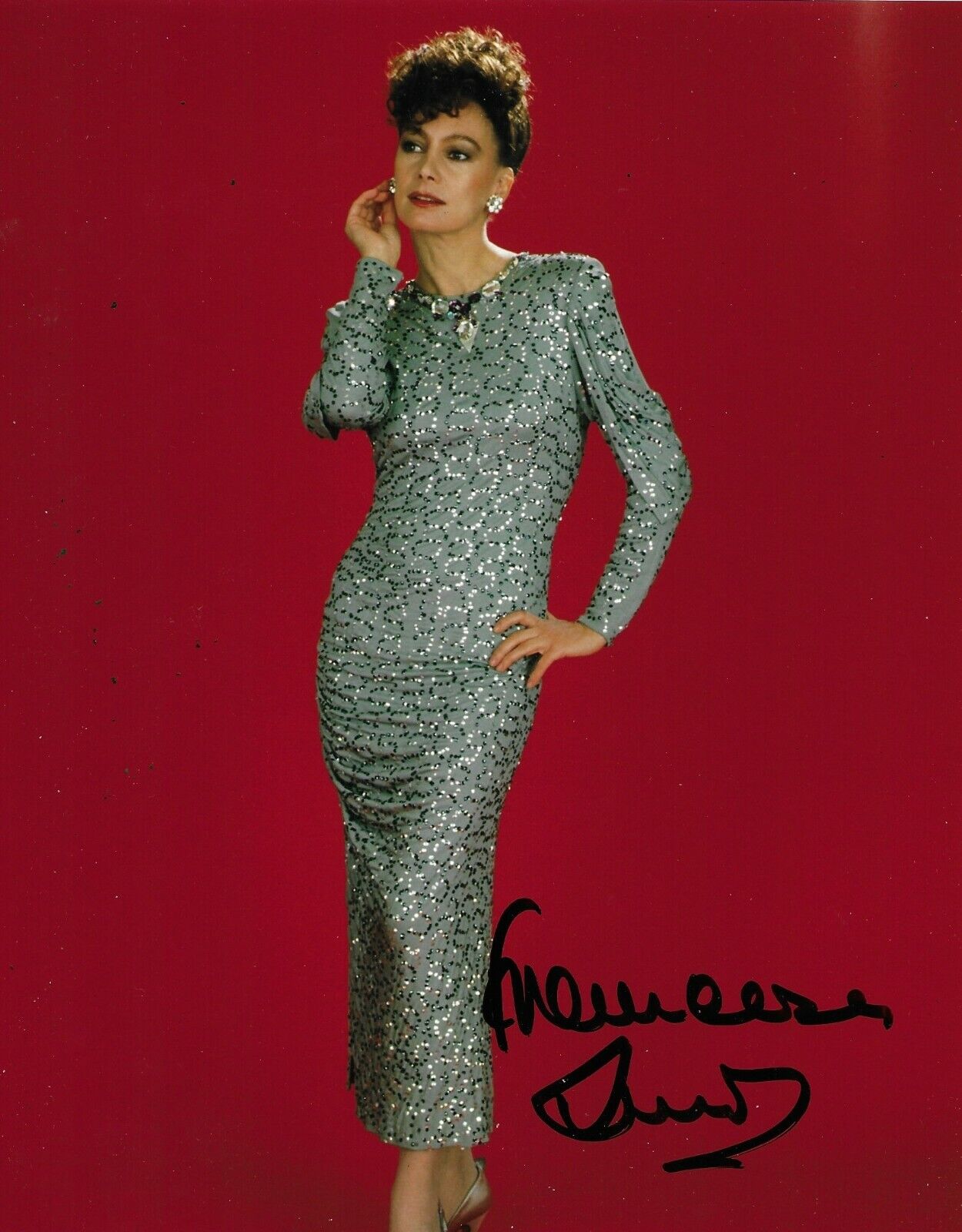 Francesca Annis Signed 10x8 Photo Poster painting AFTAL