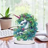 DIY Unicorn Acrylic Special Shape Diamond Painting Desktop Ornaments