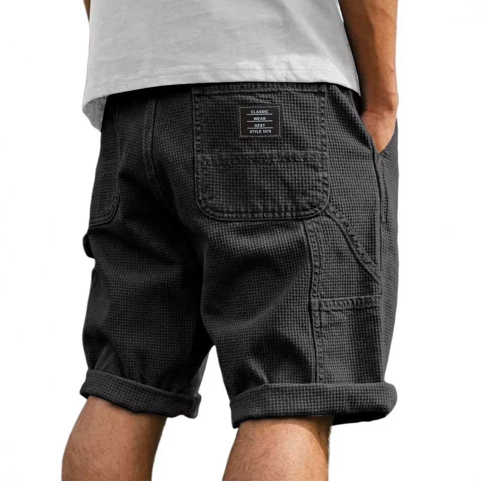 Men's Cargo Shorts With Multiple Pockets-INSPIREUSE