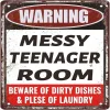 Warning - Vintage Metal Signs(12*16Inch) - Warning