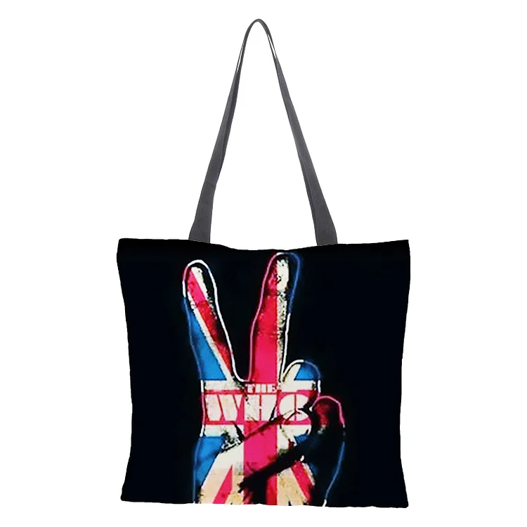 Linen Eco-friendly Tote Bag - Gesture