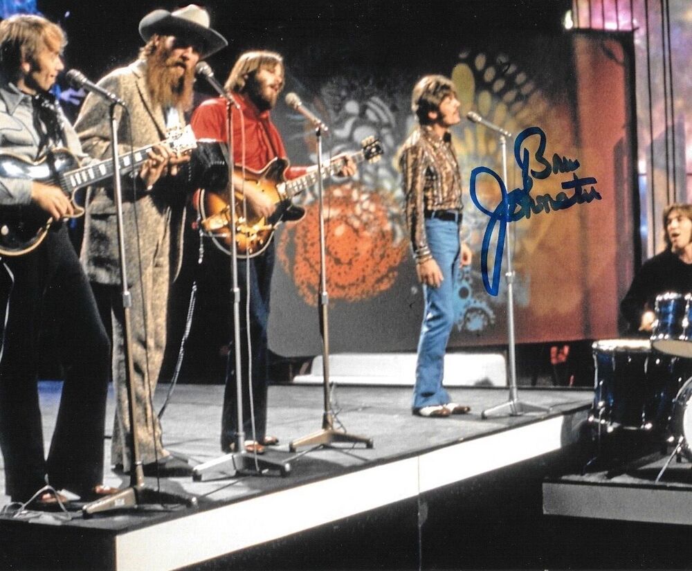 * BRUCE JOHNSTON * signed 8x10 Photo Poster painting * THE BEACH BOYS * * 21