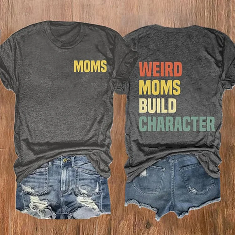 Comstylish Mother's Day Print Casual T-Shirt
