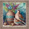 (Multi-Style)Animal-Partial Special Shaped Diamond Painting 40*40CM