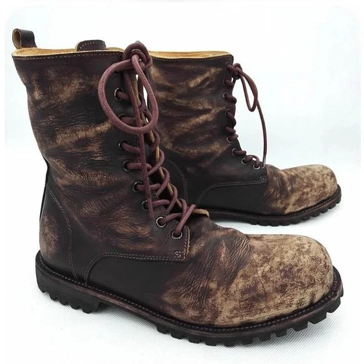 Vintage Outdoor Military Boots