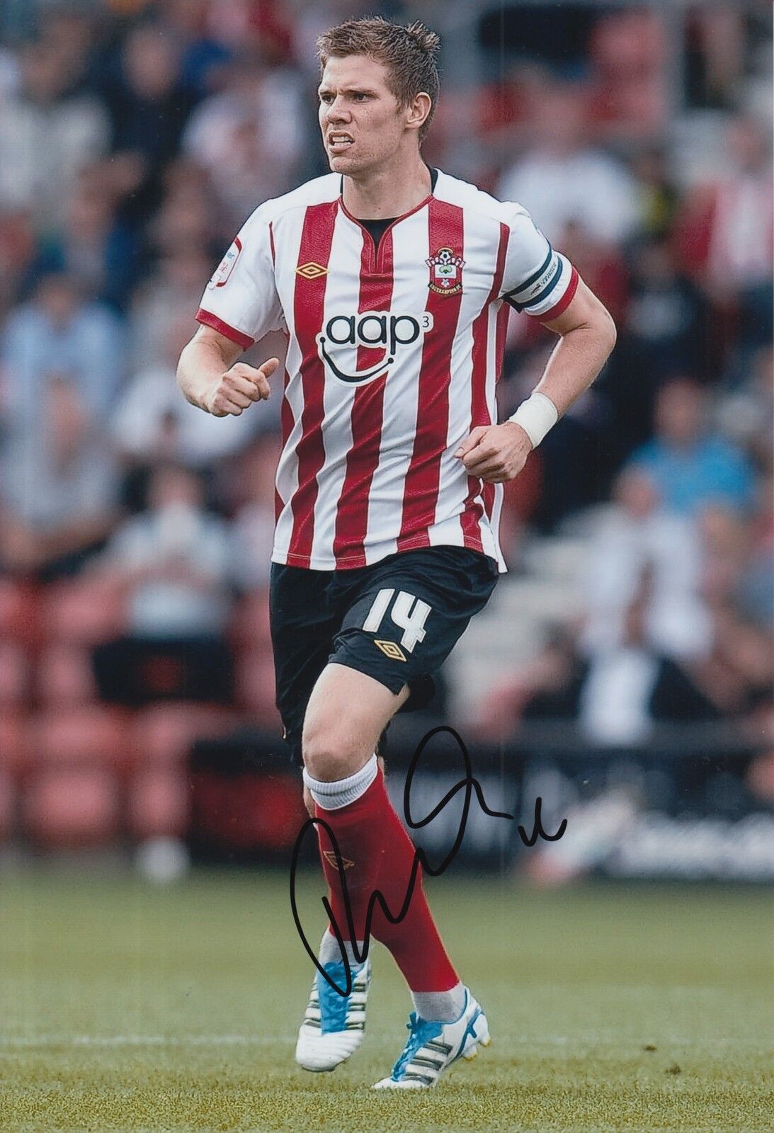 SOUTHAMPTON HAND SIGNED DEAN HAMMOND 12X8 Photo Poster painting 1.