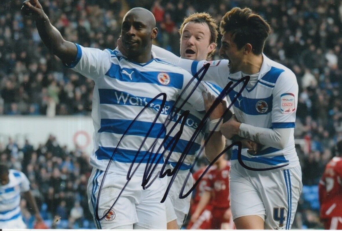 READING HAND SIGNED JASON ROBERTS 6X4 Photo Poster painting 2.