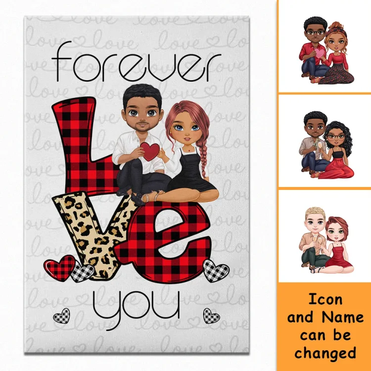Custom Canvas Painting-Forever Love You