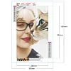 Diamond Painting-DIY Full Round Drill Cat(45*30 cm)