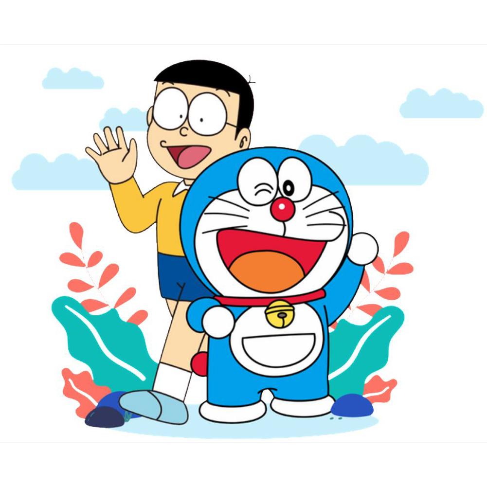 

Anime Good Friends - Round Drill Diamond Painting - 40*30CM, 501 Original