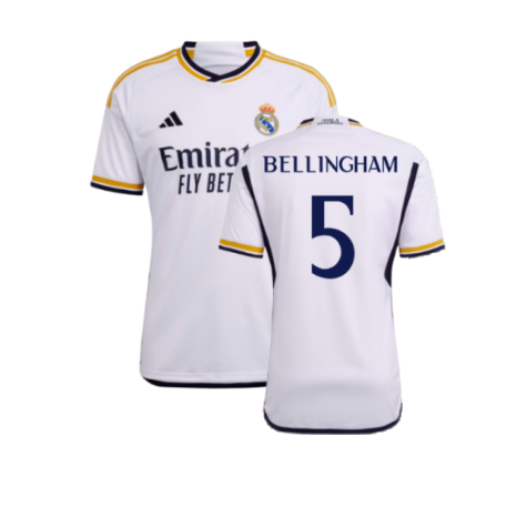 Real Madrid Jude Bellingham 5 Home Trikot 2023-2024