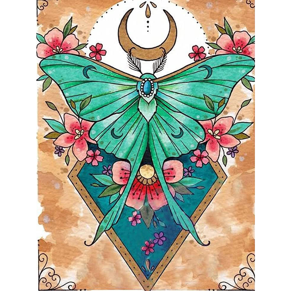 

Butterfly - 11CT Stamped Cross Stitch - 50*40CM, 501 Original