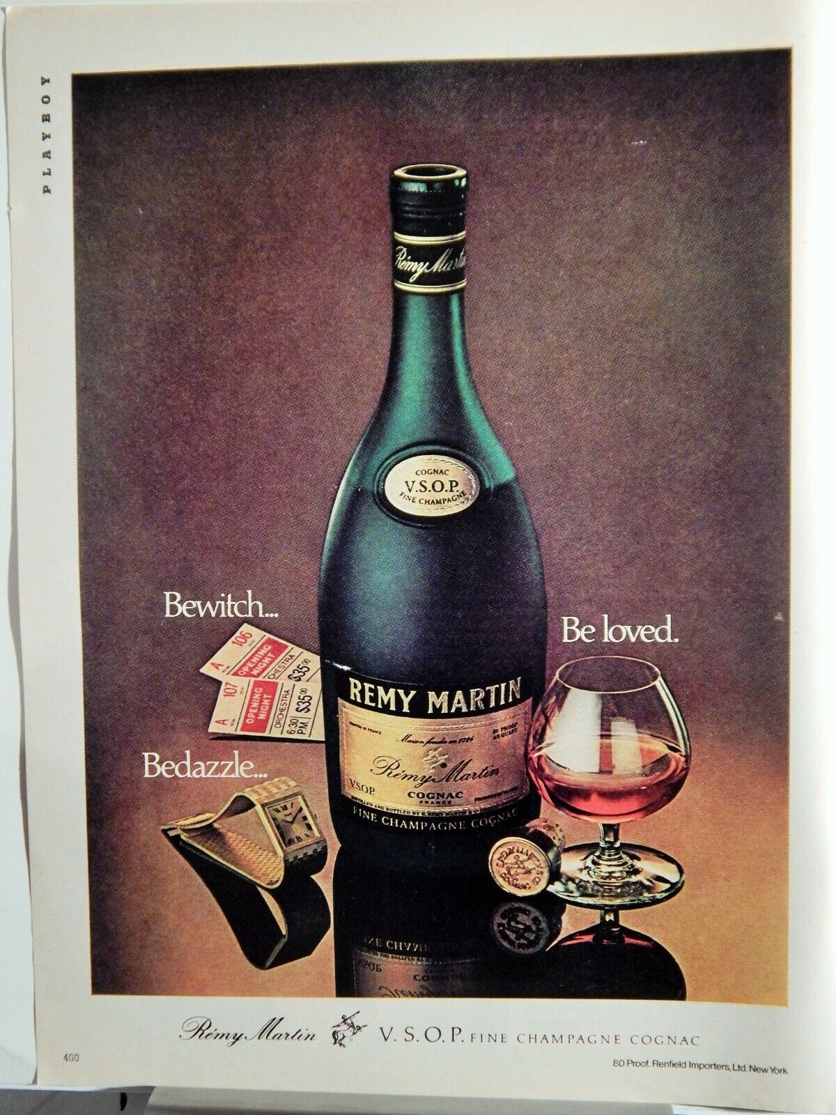 REMY MARTIN COGNAC / PALL MALL LIGHT 100S CIGARETTES ORIG. VTG 1979 Photo Poster painting AD,