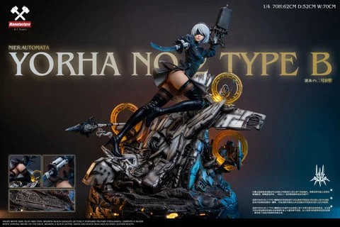 1/4 Scale YoRHa No.2 Type-B with LED - NieR:Automata Resin