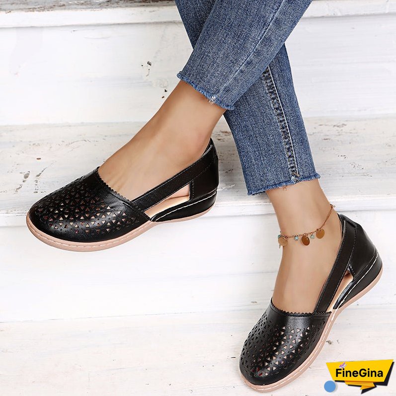 Orthopaedic hollow sandals