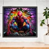 Spider Marvel-Man Wall-Full Round Diamond Painting 40*35CM