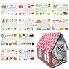 DIY Diamond Painting Special Shape Desktop Cabin Calendar Organizer Box Kit(Owl)