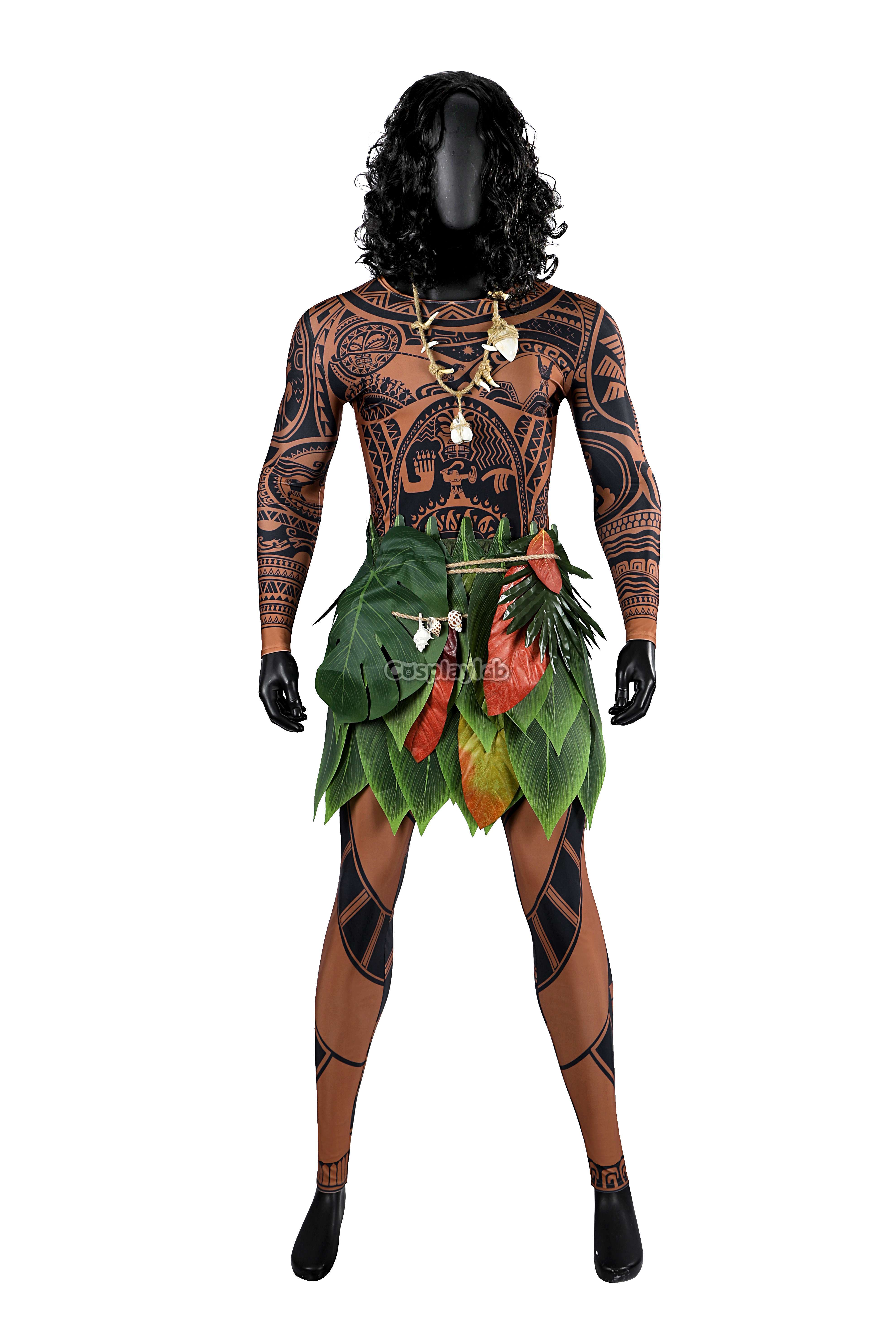Moana Maui Cosplay Costume