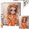 Diamond Painting -DIY Full Square Drill Little Girl