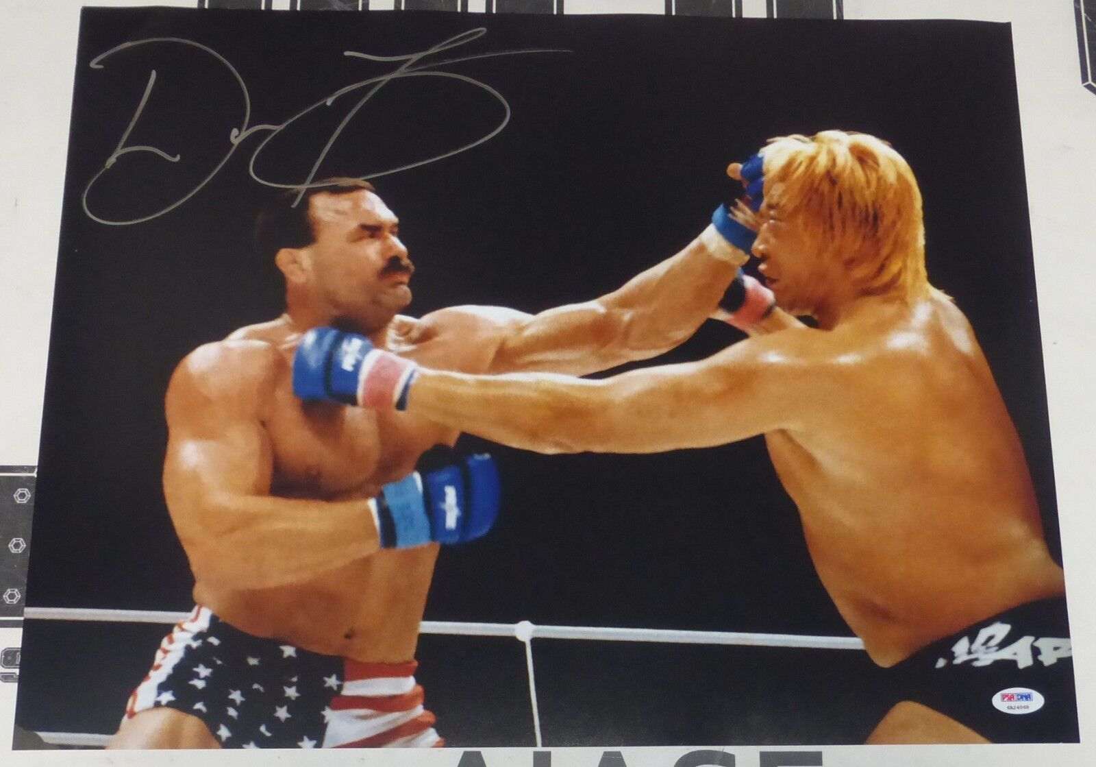 Don Frye Signed UFC 16x20 Photo Poster painting PSA/DNA COA Picture Pride 21 Yoshihiro Takayama