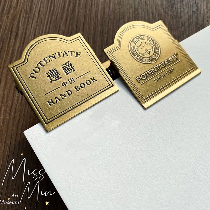Fromthenon Multifunctional Art Painting Paper Paving Fixed Wrinkle Resistant Yellow Color Brass Metal Clip Storage Supplies