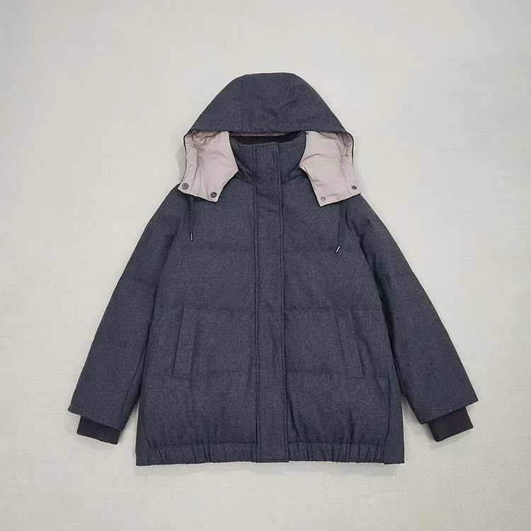 Thicken Warm Coat Winter Jacket Solid Bubble Jackets