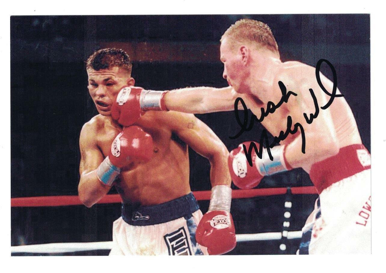 Boxing Micky Ward Signed Autographed 4x6 Photo Poster painting The Fighter D