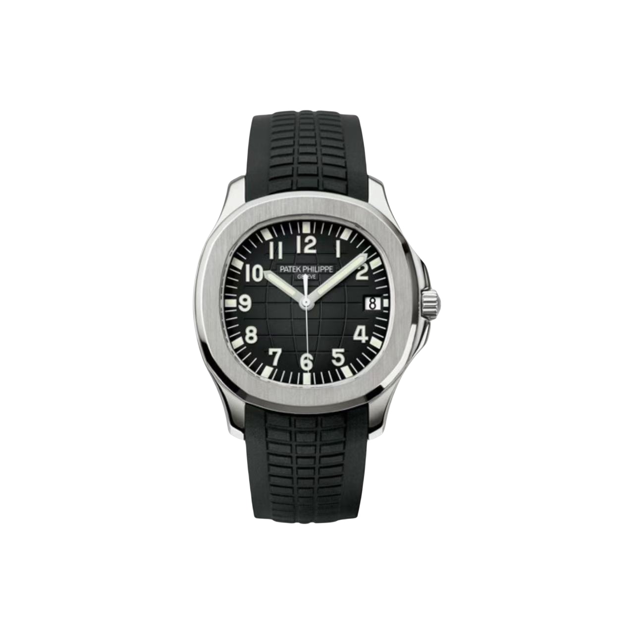 改裝定製 3K廠 PATEK PHILIPPE 高仿百達翡麗手雷 AQUANAUT系列 自動機械機芯 男錶 黑色錶盤 