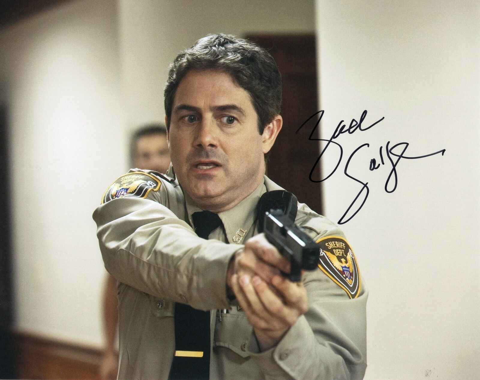 Zach Galligan Hatchet III Movie Sheriff Fowler Signed 8x10 Photo Poster painting w/COA